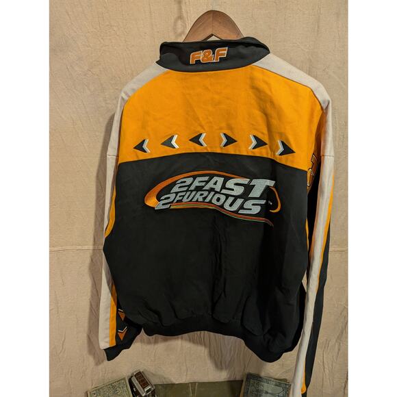 VTG 2 Fast 2 Furious Racing Jacket XL Racing Champions Movie Promo - Picture 5 of 9